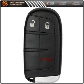 Aut12575801s Autodealspart Remote Car Key Shell For Jeep Grand Cherokee 2014 2015 2016 2017-2020 Buttons