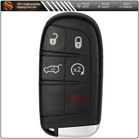 Aut12576201s Autodealspart Remote Car Key Shell For Jeep Grand Cherokee 2015 2016 2017-2020 2021 Buttons
