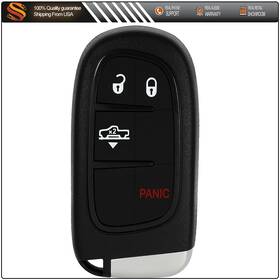Aut12576701s Autodealspart Remote Car Key Shell For Ram 1500 2500 3500 2013 2014 2015 2016-2018 Buttons