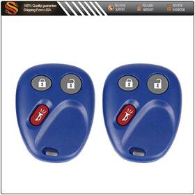 Aut12880201s Autodealspart For Chevrolet Silverado Gmc Sierra 2003-2006 Blue Remote Control Car Key Fob