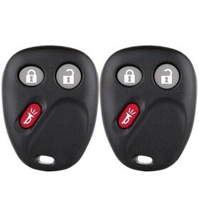 Autp99071001s Autodealsparts 2 Fits Chevrolet Tahoe 2003 2004 2005 2006 Remote Car Key Shell 3 Buttons