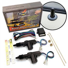Okp3cd915 Autol C Power Accessories 1967 - 1972 Chevy Truck Door Lock Kit No Remotes Electric C10 Swb Ls Gmc