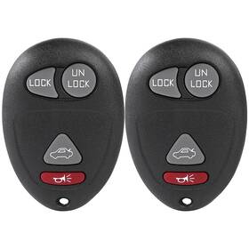 At840618s01 Autolight-store 2x Fit For Buick Rendevous Regal 2002-2007 Remote Key Fob Replacement New