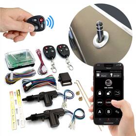 Ztp3553d0 Autoloc Power Accessories 70-81 Gm F-body Door Lock Conversion Kit 8 Function Remote Keyless Entry