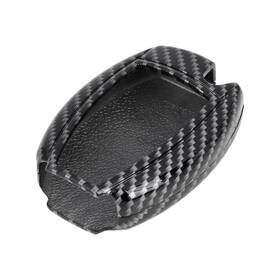 Automall Tech 752374505703 Tpu Car Remote Flip Key Cover Shell For Mercedes-benz Ml350 Carbon Fiber Pattern