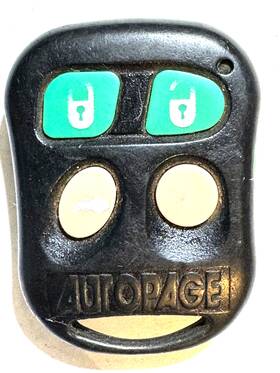 823at67 Autopage Keysless Entry Remote Key Fob Control