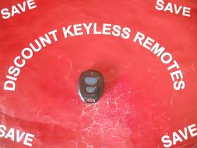 H50t52 Autopage Xt-12 Keyless Remote Blue Light Good Condition