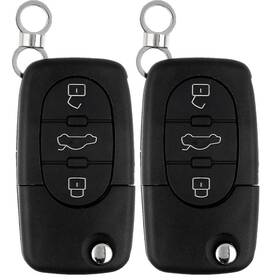 Ats36990t73697 Autoparts Union 2x Remote Car Key Shell For Audi A4 1997-2005 Ats36990t73697 Autoparts Union 2x Remote Car Key Shell For Audi A4 1997-2005