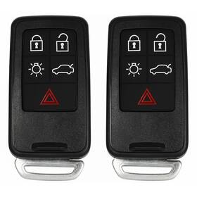 Ats91834t97185 Autoparts Union 2x Remote Car Key Shell For Volvo Xc70 2009-2016