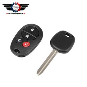 Aad19008401a Autopartsunion Remote Car Fob Key Fits Toyota Highlander 2008 2009-2013 Sequoia 2008-2017