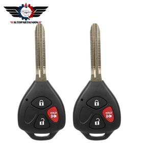 Aad84514701a Autopartsunion 2x Remote Car Key Fob Fits Toyota Rav4 2006 2007 2008 2009 2010 2011