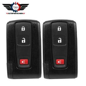 Aad84516501a Autopartsunion 2x Remote Car Key Shell Fits Toyota Prius 1.5l 2004-2009