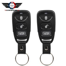 Aad84519901a Autopartsunion 2x Remote Car Key Fob Fits Hyundai Genesis 2010-2014 Kia Forte 2010-2012