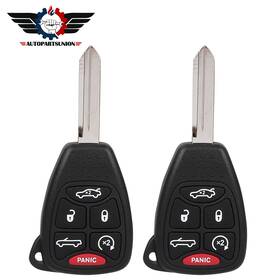 Aad84521201a Autopartsunion 2x Remote Car Key Fob Fits Chrysler Sebring 2007-2010 200 2011-2014