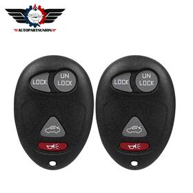 Aad84521801a Autopartsunion 2x Remote Car Key Shell Fits Buick Century Regal Rendezvous