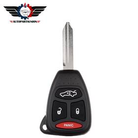 Asun05701801s Autopartsunion Remote Car Key Shell Fits Jeep Grand Cherokee 2005 2006 2007 4 Buttons