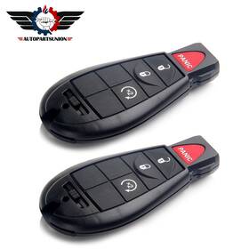 Asun07068401s Autopartsunion 2 Remote Car Key Fob For Ram 1500 2500 3500 Dodge Journey 2008-2012 Buttons Asun07068401s Autopartsunion 2 Remote Car Key Fob For Ram 1500 2500 3500 Dodge Journey 2008-2012 Buttons