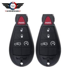 Asun07068501s Autopartsunion 2 Remote Car Key Fob Fits Dodge Challenger Charger 2008 2009 2010 2011 2012-2014