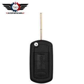 Asun12575101s Autopartsunion Remote Car Key Shell Fits Land Rover Lr3 2005 2006 2007 2008 2009 3 Buttons