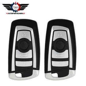 Asun83413101s Autopartsunion 2 Remote Car Key Shell Fits Bmw 5 Series 2009 2010 2011 2012 2013 2014 2015 2016