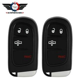 Asun83416701s Autopartsunion 2 Remote Car Key Shell Fits Ram 1500 2500 3500 2013 2014 2015 2016-2018 Buttons