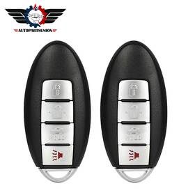 Asun83418801s Autopartsunion 2 Remote Car Key Shell For Nissan Maxima Altima 2009 2010 2011 -2014