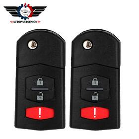 Asun83419101s Autopartsunion 2 Remote Car Key Shell For Mazda Cx-9 2007 2009 2010 2011- 2014 2015 Buttons Asun83419101s Autopartsunion 2 Remote Car Key Shell For Mazda Cx-9 2007 2009 2010 2011- 2014 2015 Buttons