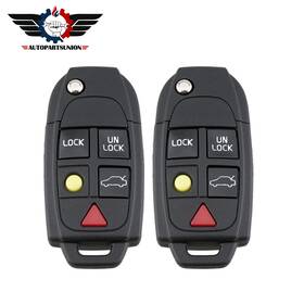 Asun99068301s Autopartsunion 2 Remote Car Key Shell Fits Volvo V70 2000 2001 2002 2003 2004 2005-2007 Buttons Asun99068301s Autopartsunion 2 Remote Car Key Shell Fits Volvo V70 2000 2001 2002 2003 2004 2005-2007 Buttons