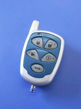Sh433-110 Autostar/autosaver Polar Orbit Autostart Keyless 5 Button Remote Transmitter - 05-a Battery Cover Missing