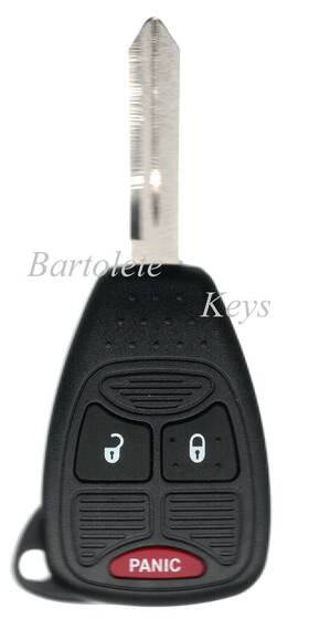 Oht692713aa Bartolete Keys 634301679896 Replacement Remote Car Key Fob Fits 2007 2008 2009 2010 Chrysler Sebring