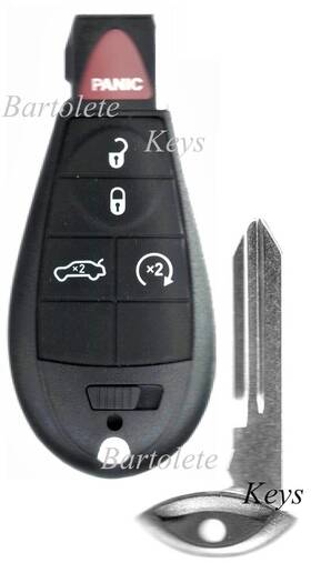 68060751ab Bartolete Keys 634301685798 Replacement Remote Car Key Fob Fits 2010 2011 2012 2013 2014 Dodge Challenger