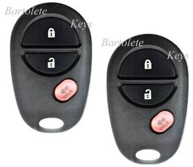 89742-ae040 Bartolete Keys 634301686153 Replacement Remote Car Key Fob Fits 2007 2008 2009 2010 Toyota Tundra Highlander
