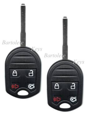 Cwtwb1u793 Bartolete Keys 634301687235 2 Replacement Remote Car Key Fob For Ford Escape Transit Connect C-max Focus