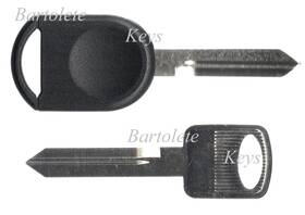 164-r0475 Bartolete Keys 643906823238 Replacement Transponder Car Key Blank For 2007 2008 2009 Mercury Sable