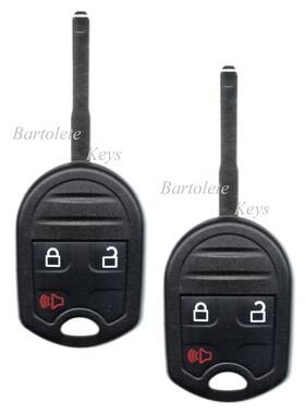 X2ftw2bbk Bartolete Keys 2 Replacement Entry Remote Car Key Fob For Ford Escape Transit Connect