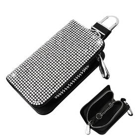 Betterjonny 750319412420 Bling Crystal Car Key Case Universal Fob Cover Holde