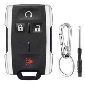 Bh080jg256 Bhumkey Key Fob Case For Chevy Silverado Gmc Sierra 1500 2500 3500 Hd Canyon 2014-2021