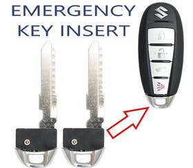 Bl&gk 37172-57l21 Set Of 2 Emergency Key For 2010 2011 2012 Suzuki Kizashi Suz19d.p 37145-57l00