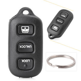 2086yf005 Black Remote Control Key Fob Keys Fobs Replacement For 2011-2017 Toyota Sequoia