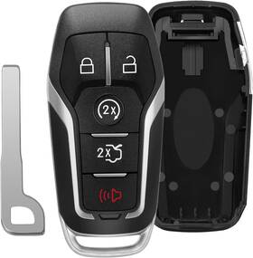 Fdys002 Bleeaciat Replacement Key Fob Shell Case For Ford Fusion Explorer Ford-black Black