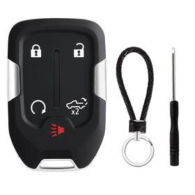 Xfl002 Bleeaciat 5 Button Key Fob Shell Case For Chevy Silverado And Gmc Sierra 1500 2500hd 35 Xfl002 Bleeaciat 5 Button Key Fob Shell Case For Chevy Silverado And Gmc Sierra 1500 2500hd 35