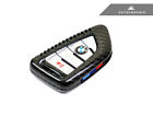 Bm-0002-cf Autotecknic Carbon Fiber Key Case Fits Bmw