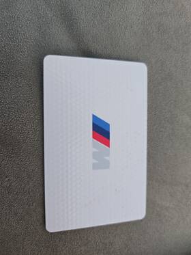 5a3b6c0-01 Bmw 5a3bc0-01 M Series Genuine Oem White Digital Key Card