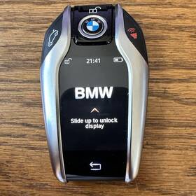 6824652-01 Bmw 2016-19 7 Series Oem Smart Display Proxy Fob Touch Screen Exclnt