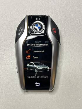 8706874-01 Bmw 2016 2017 2018 2019 Lcd 740i 750i Series Display Key Smart Screen