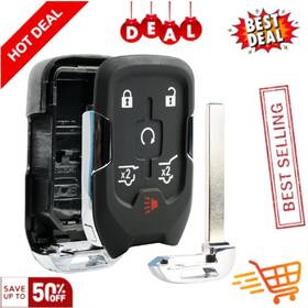 Branded G-1aa-6btn-case Case Shell Smart Key Fob Keyless Entry Remote Fits 2014 To 2017 Chevy Tahoe Branded G-1aa-6btn-case Case Shell Smart Key Fob Keyless Entry Remote Fits 2014 To 2017 Chevy Tahoe