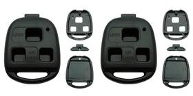 P-021 Branded Keyless Entry Remote Key Housing Replacement For Lexus Es300 Black