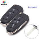C03040-2 Keyecu For Audi Tt Quattro Flip Remote Key 9120717245714
