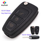 C07101 Keyecu Flip Remote Key Shell Case Fob Button 9120717243390