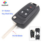 C28055 Keyecu Flip Remote Key Shell Case Fob Button 9120717243765
